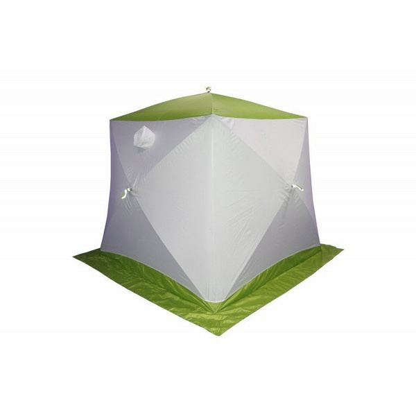 Баня походная Пингвин Призма Премиум (1-сл) бело/зеленый, В95Т1