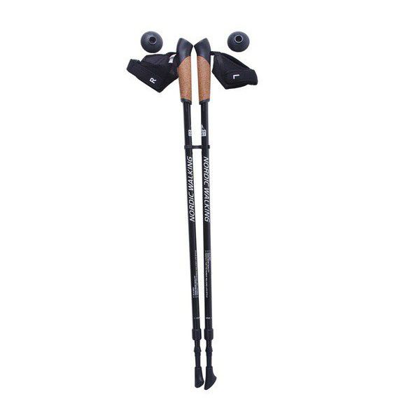 Палки для скандинавской ходьбы Kaiser Sport Nordic Walking Black