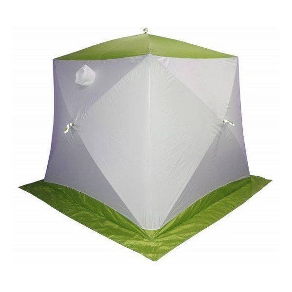 Баня походная Пингвин Призма Премиум (1-сл) бело-зеленый, композит