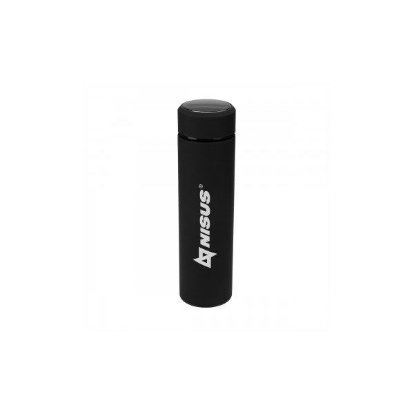 Термос Nisus N.TM-049-B (с термодатчиком, 0.45 л) черный