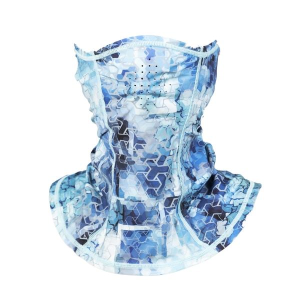 Маска FHM Mark принт голубой