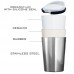 Термокружка Asobu Thermo Steel серый, 0,4 л