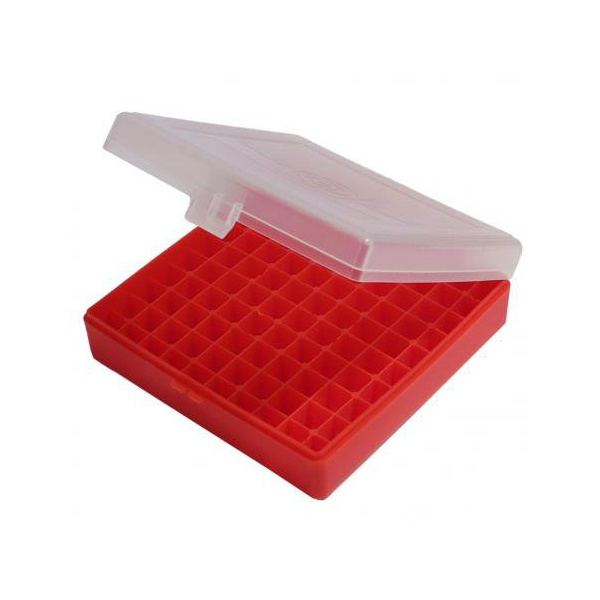 Кейс Megaline с прозрачной крышкой на 100 патронов калибра 9мм