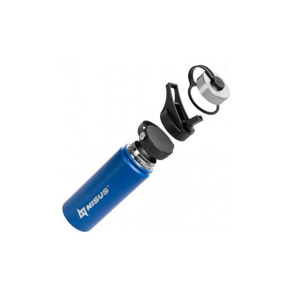 Термобутылка Nisus NA.SW-18-RB (три крышки) синий